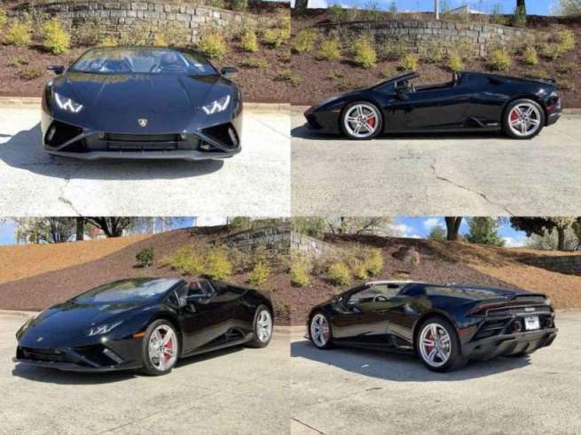 2020 Lamborghini Huracan EVO 2DR SPYDER RWD used
