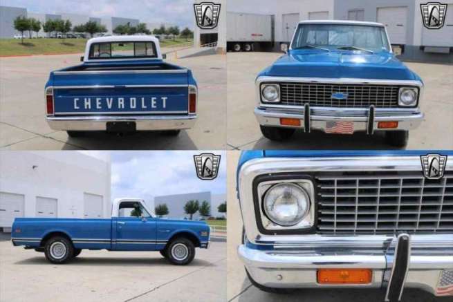 1972 Chevrolet C10/K10 Base used for sale usa