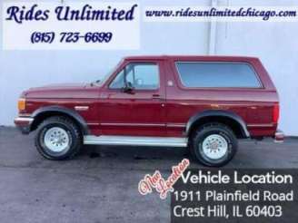 1991 Ford Bronco 2dr for sale  photo 1