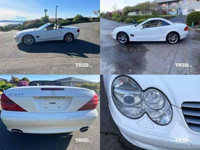 2003 Mercedes-Benz SL-Class SL500 Roadster used