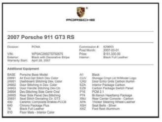 2007 Porsche 911 GT3 for sale 