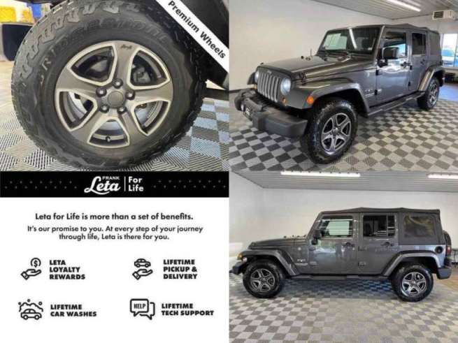 2017 Jeep Wrangler Unlimited Sahara used for sale
